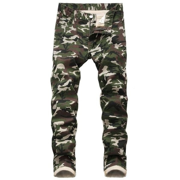 BUY ARMY Camo Pants Mens ON SALE NOW! Rugged Motorbike Jeans