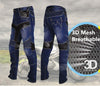 MOTOBOY Breathable 3D Mesh Jeans For Motorbiking