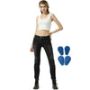 Women Motorbike Jeans Denim