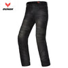 DUHAN Men's Motorcycle Jeans - Black / Blue