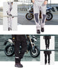 DUHAN Mens Summer Breathable Mesh Riding Pants