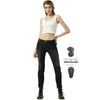 Women Motorbike Jeans Denim