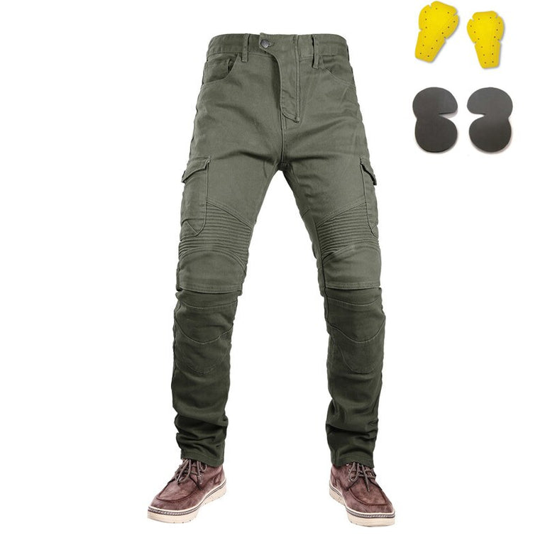 version of you Biker Rib Pants オリーブグリーン Hfe99c490933042eca302f84d1ede6