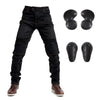 LOMENG Mesh Motorcycle Jeans  Mens