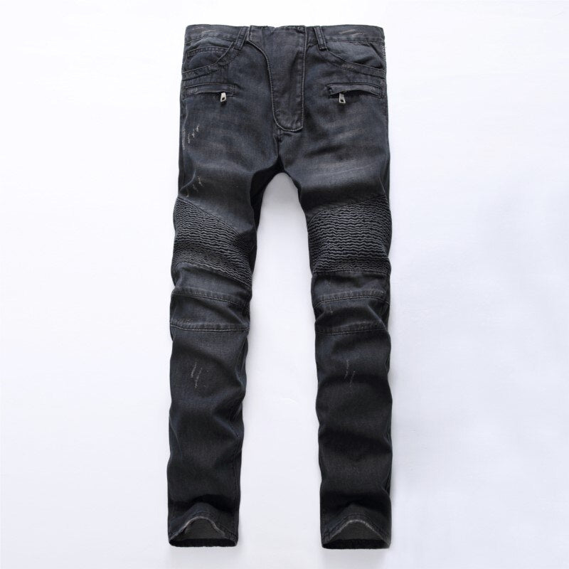 City Biker Cold Killer Black Armoured Riding Jeans