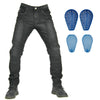 LOMENG Mesh Motorcycle Jeans  Mens