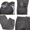 LOMENG Mesh Motorcycle Jeans  Mens