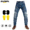 ROCK BIKER Motorcycle Denim Jeans With Knee Protection