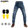ROCK BIKER Motorcycle Denim Jeans With Knee Protection