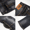ROCK BIKER Motorcycle Denim Jeans With Knee Protection