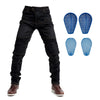 LOMENG Mesh Motorcycle Jeans  Mens