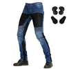 MOTORBIKE Armored Jeans | Blue / Black Motorcycle Jeans