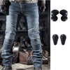 KOMINE Straight Fit Motorcycle Jeans With Armor