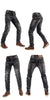 ROCK BIKER Motorcycle Denim Jeans With Knee Protection