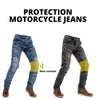 ROCK BIKER Motorcycle Denim Jeans With Knee Protection