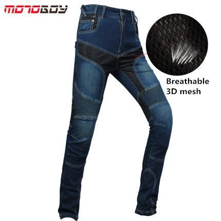 MOTOBOY Breathable 3D Mesh Jeans For Motorbiking