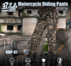 UGLYBROS Camo Pants Womens Motorcycle Pants