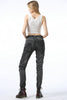 UGLYBROS Womens Mesh Motorcycle Jeans