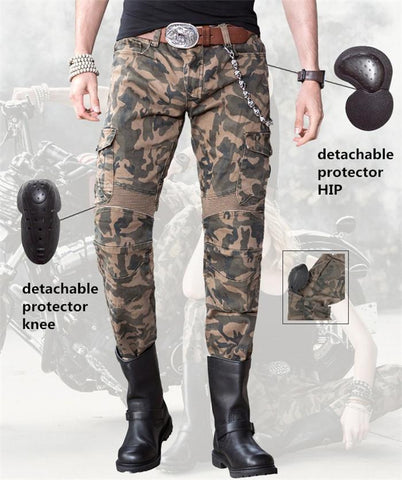 UGLYBROS Camo Motorbike Pants - Mens